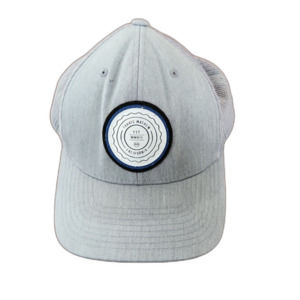 Travis Mathew The Patch Snapback Hat, Heather Gray, One Size